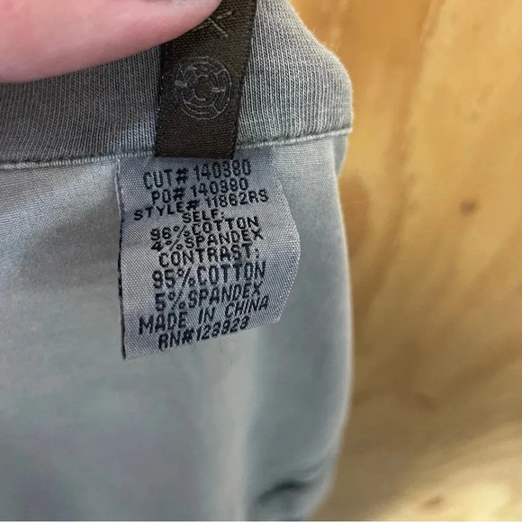 XCVI Women Jacket Size M Fjord Utility gray Cotton Blend Full Zip casual - Picture 8 of 9